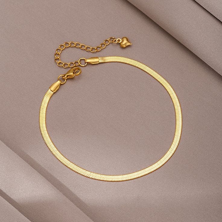 Snake-Back Stainless Steel Bracelet