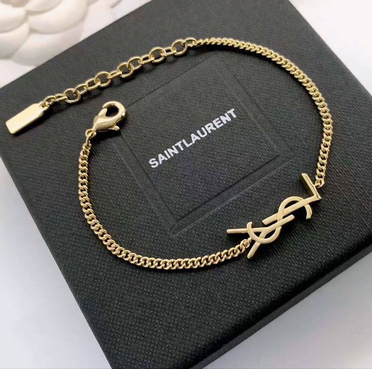 YSL Stainless Steel Bracelet for Women