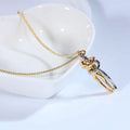Hug Necklace – Stainless Steel Unisex Design