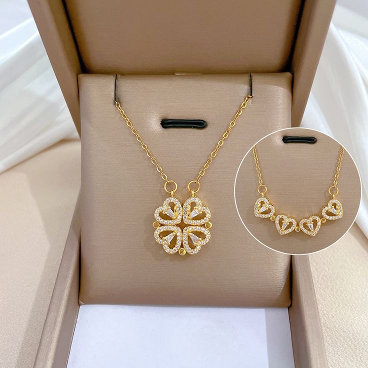 Lucky & Heart Necklace